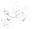Page B Diagram and Parts List for 040229-1  Briggs and Stratton Generator